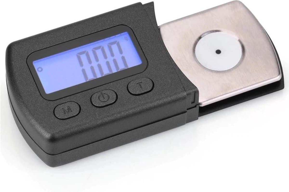 Naalddrukmeter| Incl. 2 stuks LR43 Knoopcel Batterijen | Naalddrukweger | Naalddrukweegschaal — afbeelding 1