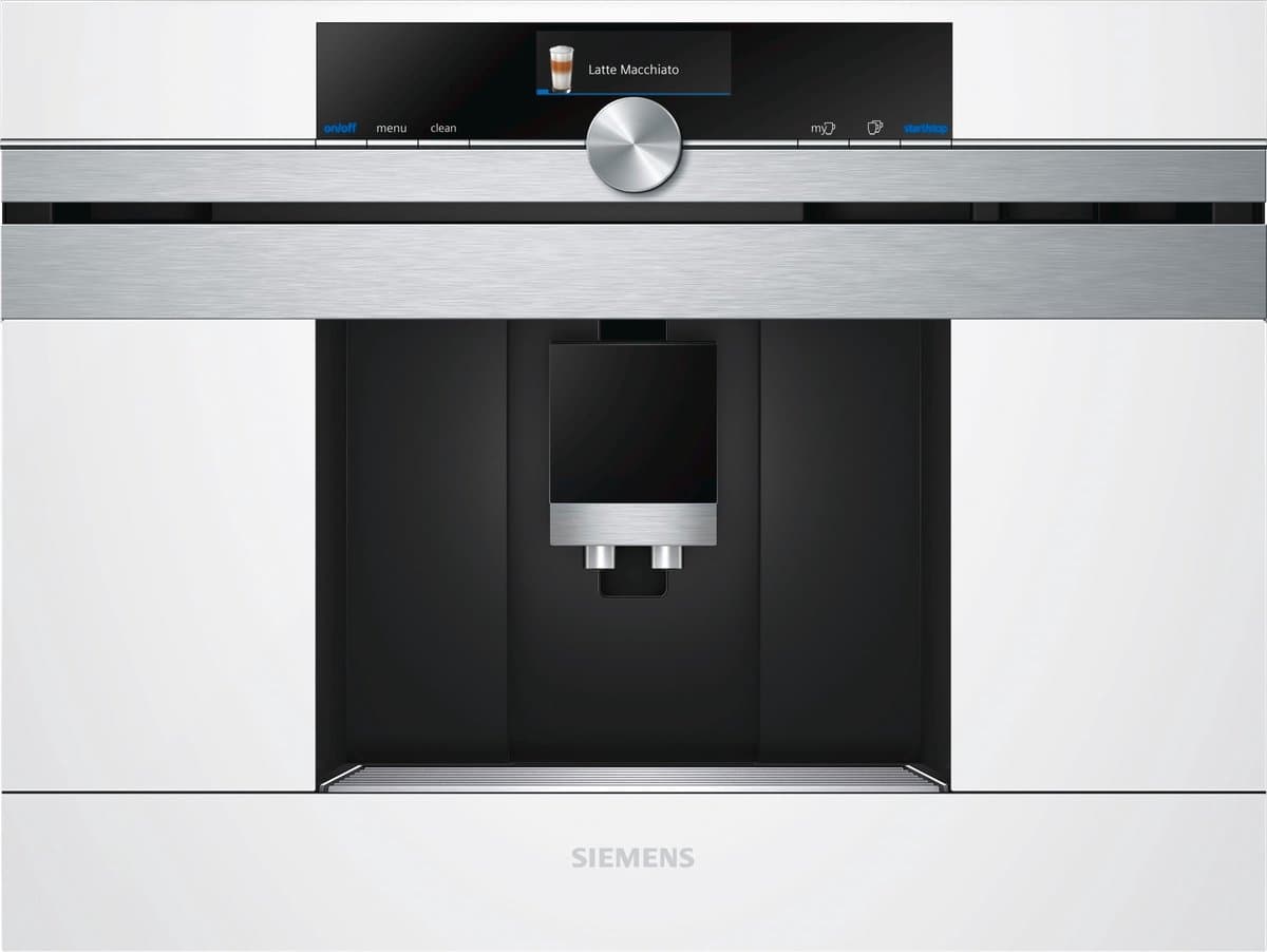 iQ700, Inbouw espresso koffie volautomaat, wit — afbeelding 1