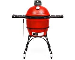 Kamado Joe Classic II Houtskoolgrill met Onderstel en Zijtafels – Premium Kamado BBQ 46 cm
