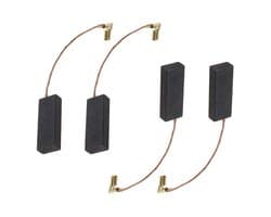 JHUBERS- Koolborstels 2 Pairs - Vervanging voor Grasmaaier - 29x11.2x6.2mm - Compatibel met Flymo/Dewalt - Hoge sterkte - Lange levensduur - Koolborstel