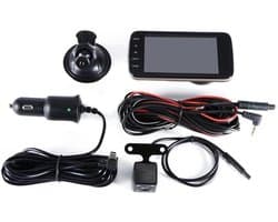 Dashcam Auto - DVR Camcorder - Veilig Rijden - Dubbele Lens - 1080P HD - Zwart