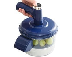 Fruit Schilmachine - Groente Peller - Snel Fruit Voorbereiden - Automatische Stille Werking - 20.8 x 20.8 x 25 cm