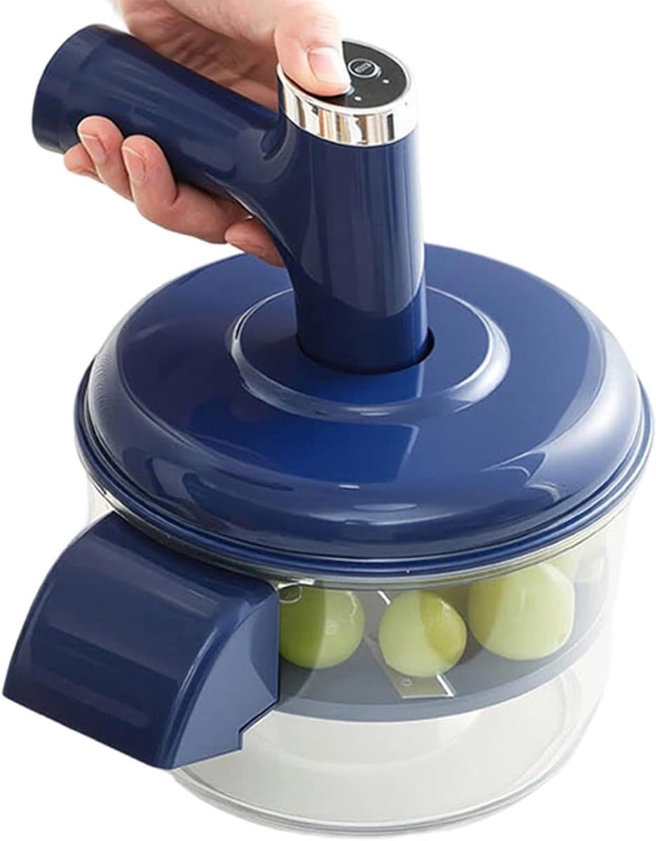 Fruit Schilmachine - Groente Peller - Snel Fruit Voorbereiden - Automatische Stille Werking - 20.8 x 20.8 x 25 cm — afbeelding 1