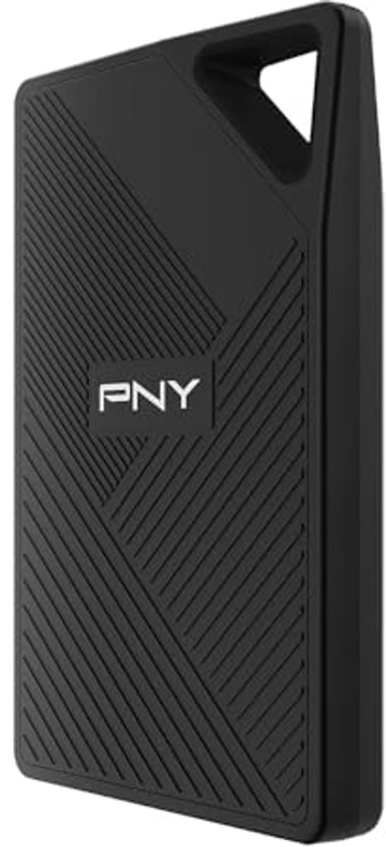 Externe SSD - Draagbare Opslag - Snelle Data Overdracht - Robuust Waterdicht Ontwerp - 2 TB - Zwart — afbeelding 1