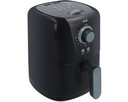 Friteuse zonder olie - Hete lucht oven - Gezond koken - Compact design - 15 liter - Zwart