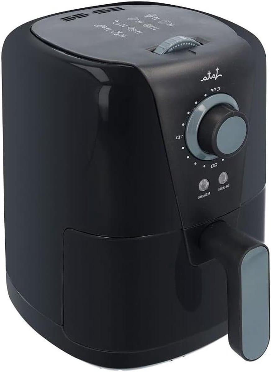 Friteuse zonder olie - Hete lucht oven - Gezond koken - Compact design - 15 liter - Zwart — afbeelding 1