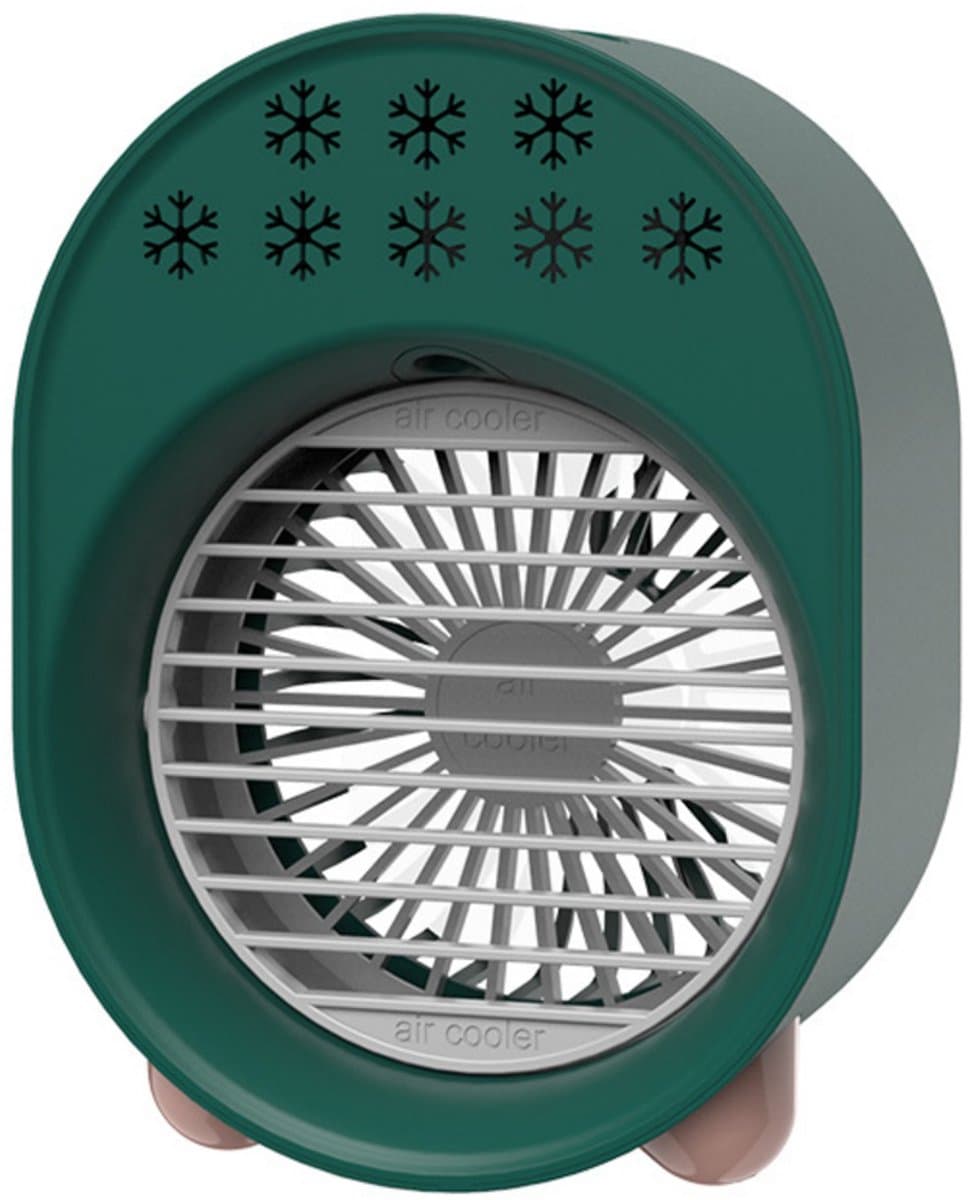 TOVBMUP Mobiele airconditioner - mobiele air conditioner - aircooler - draagbare mini-accu-airconditioner - met verdampingskoeling - zonder uitlaatkanaal - stil — afbeelding 1