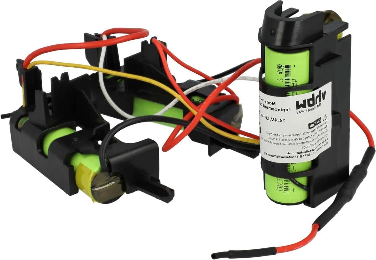 Stofzuiger accu - Reserve batterij - Huishoudelijk schoonmaken - Kortsluitingsbeveiliging - 144 Volt - Zwart — afbeelding 1