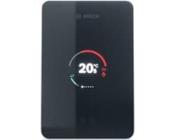 Bosch EasyControl slimme thermostaat zwart + 2 Bosch Slimme Radiatorknop