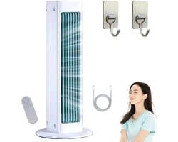 Draagbare Airconditioner - Mini Aircooler - Persoonlijke Koeling - Ultra Stil Ontwerp - 32.5 x 7.5 x 7.5CM - Wit