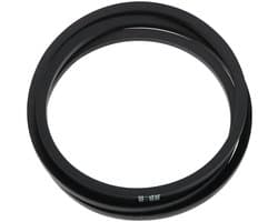 Dailygoods- Grasmaaier Riem Vervanging - 90"/89" Rubber Riem - Compatibel met Husqvarna/POULAN - OEM-nummers 532174368/532180808 - Schokbestendig - Zwart - Maaierriem