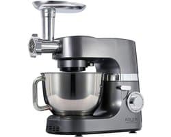 Keukenmachine Planet - Mixer Robot - Bakken en Koken - Krachtige Motor - 7 Liter Kom - Zilver