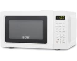 Magnetron met kookplaat - Kleine oven - Snel maaltijden bereiden - Touch bediening - 0.7 CU capaciteit - Wit