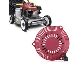 Grasmaaier Trekstarter - Terugspoelset Starter - Motor Starten - Directe Vervanging - 21x17.5x4 cm - Zwart Rood