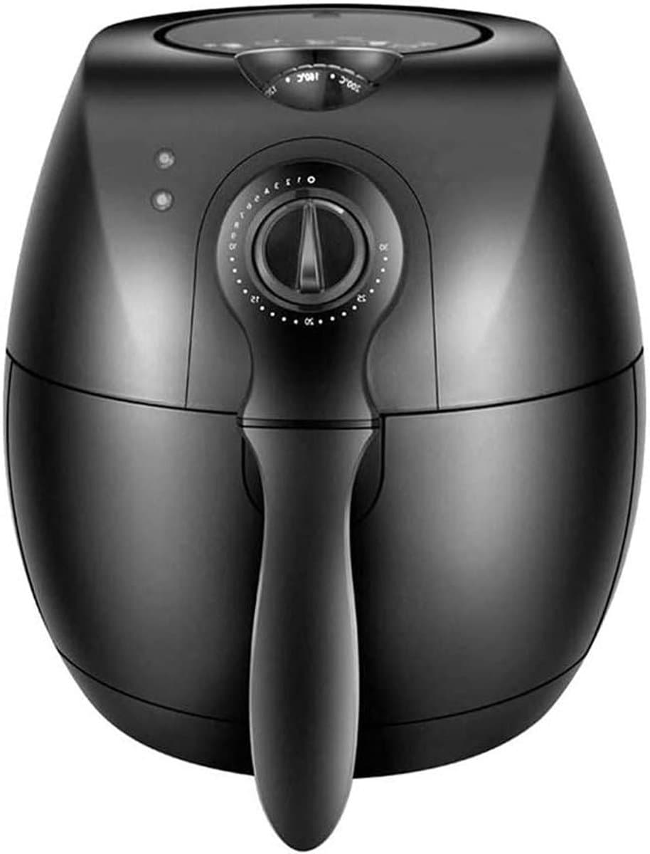Heteluchtoven - Airfryer Frituurpan - Gezond Koken - Snelle Luchtcirculatie - 1500W - Zwart — afbeelding 1