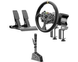 Moza Racing R3 Xbox Bundle + 12” Round Wheel Mod + MOZA SGP Sequential Shifter – Direct Drive Starter Set - Xbox - PC