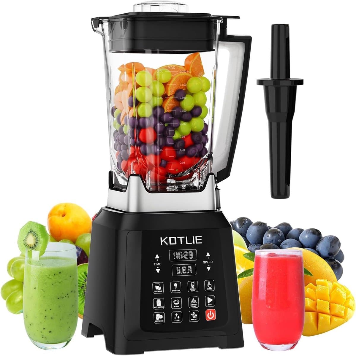Krachtige Tafelmixer met Grote Capaciteit en 7 Functies — afbeelding 1