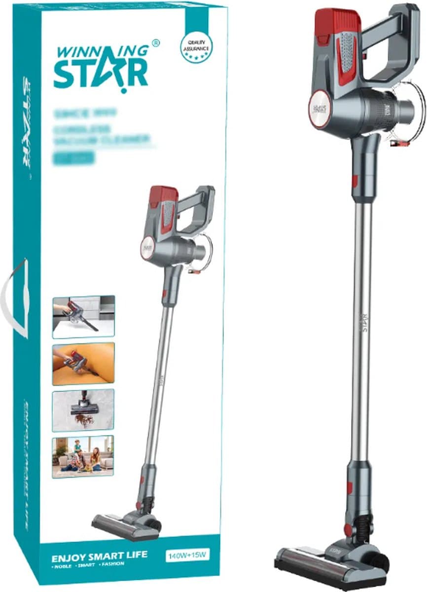 Winning Star St-5043 Krachtige Draadloze Stofzuiger 0.7l Stofreservoir 140w Zuigkracht — afbeelding 1