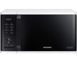 Magnetron 800 W-23 gaarruimte-489 cm breed-Quick Defrost-29 automatische programma's-wit
