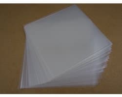 LP Hoezen 50 Stuks glashelder - Stevige 90 micron kwaliteit - Crystal Clear - Buitenhoezen - Vinyl platen - Beschermhoezen - Ultra helder - Record sleeves - 12 inch
