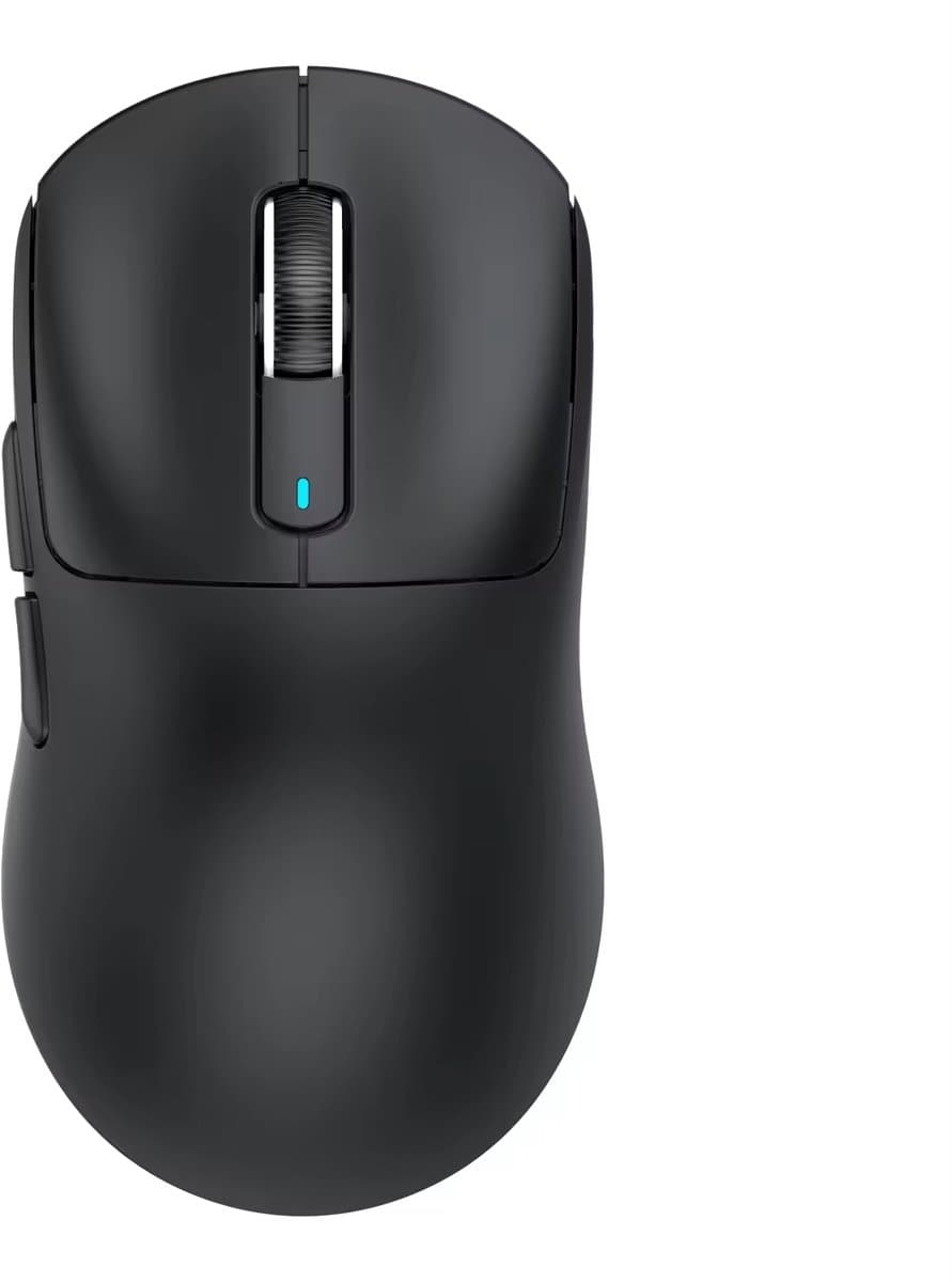 Attack Shark X3 Zwart draadloze gaming muis PAW3395, superlicht 49 g, 26.000 DPI, tri mode 2.4G Bluetooth en USB C, 200 uur batterij, programmeerbare knoppen — afbeelding 1