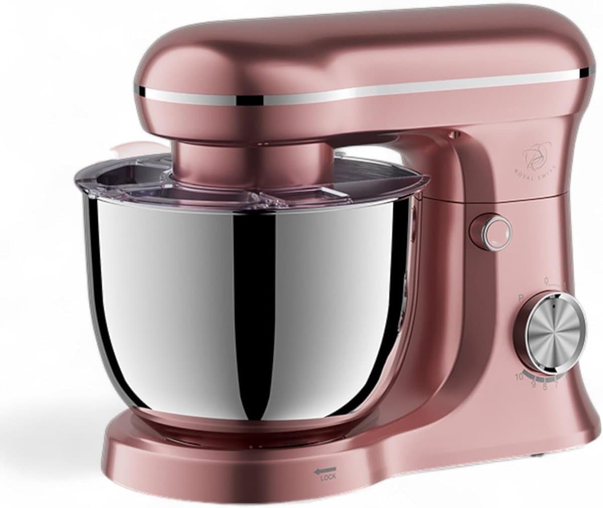 Keukenmachine - Mixer Deegmachine - Bakken en Koken - Krachtige Planetaire Beweging - 5 Liter Kom - Roze — afbeelding 1