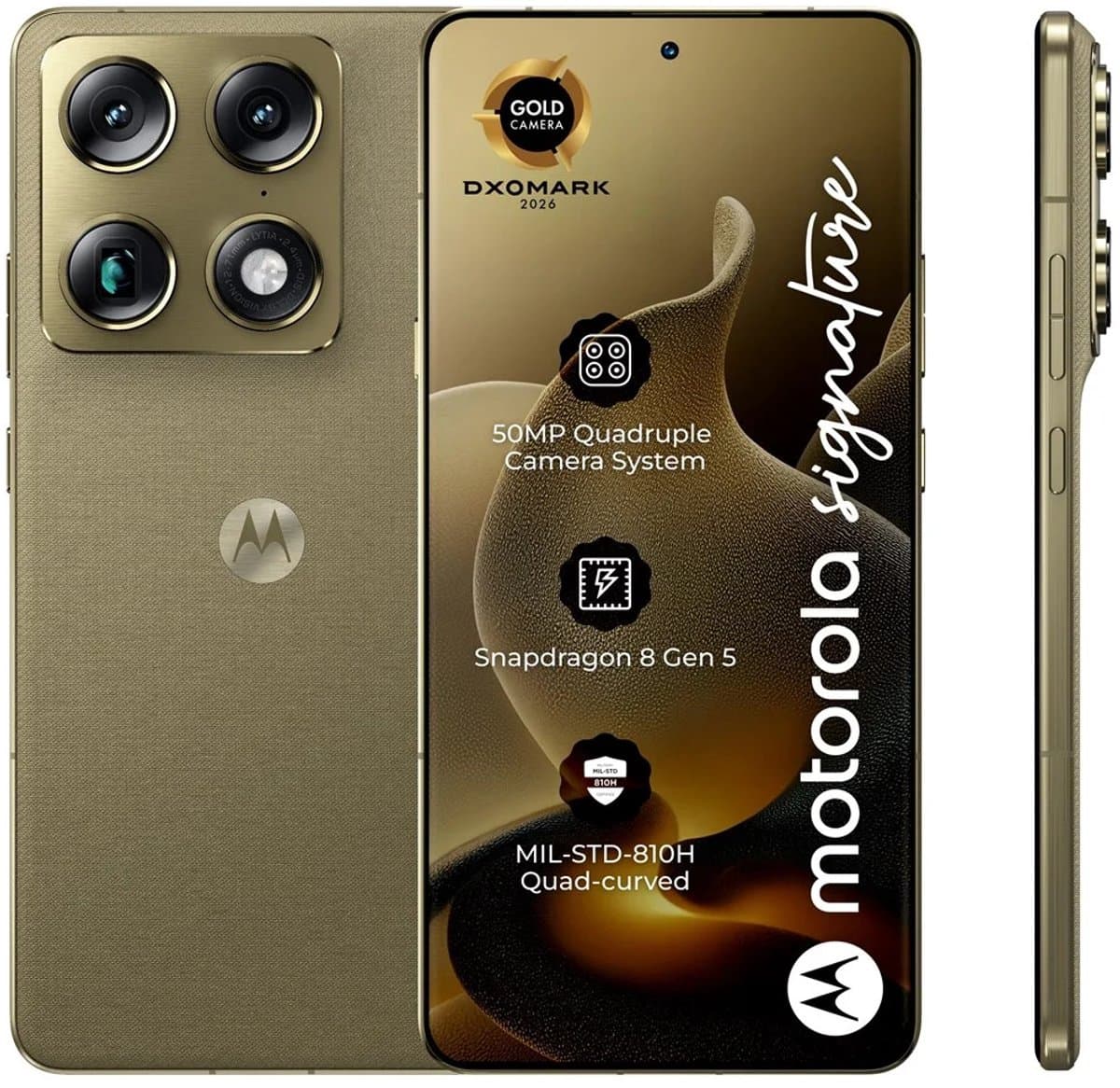 Motorola Signature - 512GB - Goud — afbeelding 1