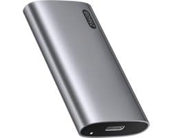 SCH® SSD Externe Harde Schijven - SSD Externe Harde Schijf - Grijs - 7cm x 4cm x 2cm