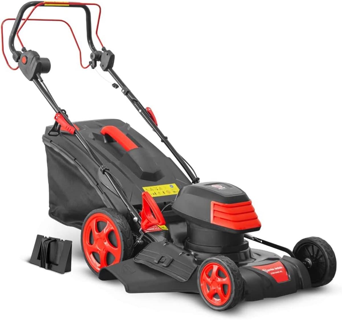 Elektrische Grasmaaier - Tuinmachine Motor - Gras Onderhouden - Stalen Maaibehuizing - 46 Cm Breedte — afbeelding 1