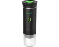 Lifenaxx Espresso to go - Draagbare Espresso Machine - Oplaadbaar via USB-C - Voor Capsules & Gemalen Koffie