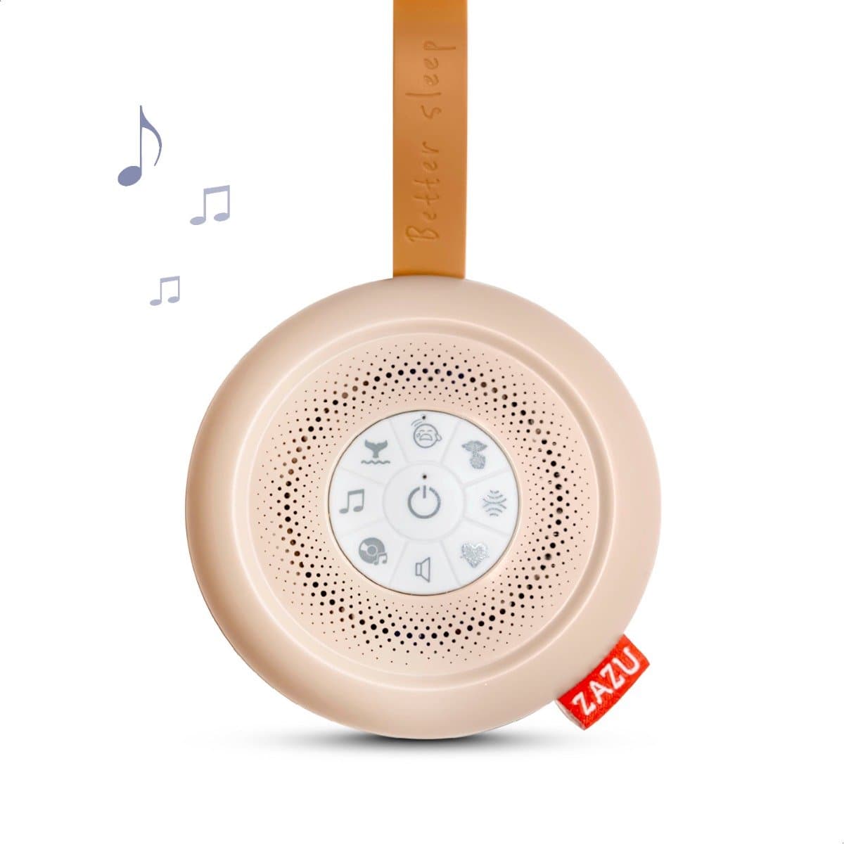 Zazu Suzy Deluxe Portable Baby Soother Muziekdoosje beige — afbeelding 1