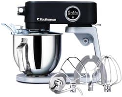 Volledig metalen keukenmachine met 8 snelheden en timerfunctie – ideaal voor elke baksessie