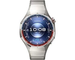 Huawei WATCH GT 6 Pro 46mm Titanium | 21 dagen batterijduur – Nauwkeurige GPS & hartslagmeting – Innovatieve professionele fiets-tracking – Saffierglas & titanium behuizing – ECG – Compatibel met iOS & Android