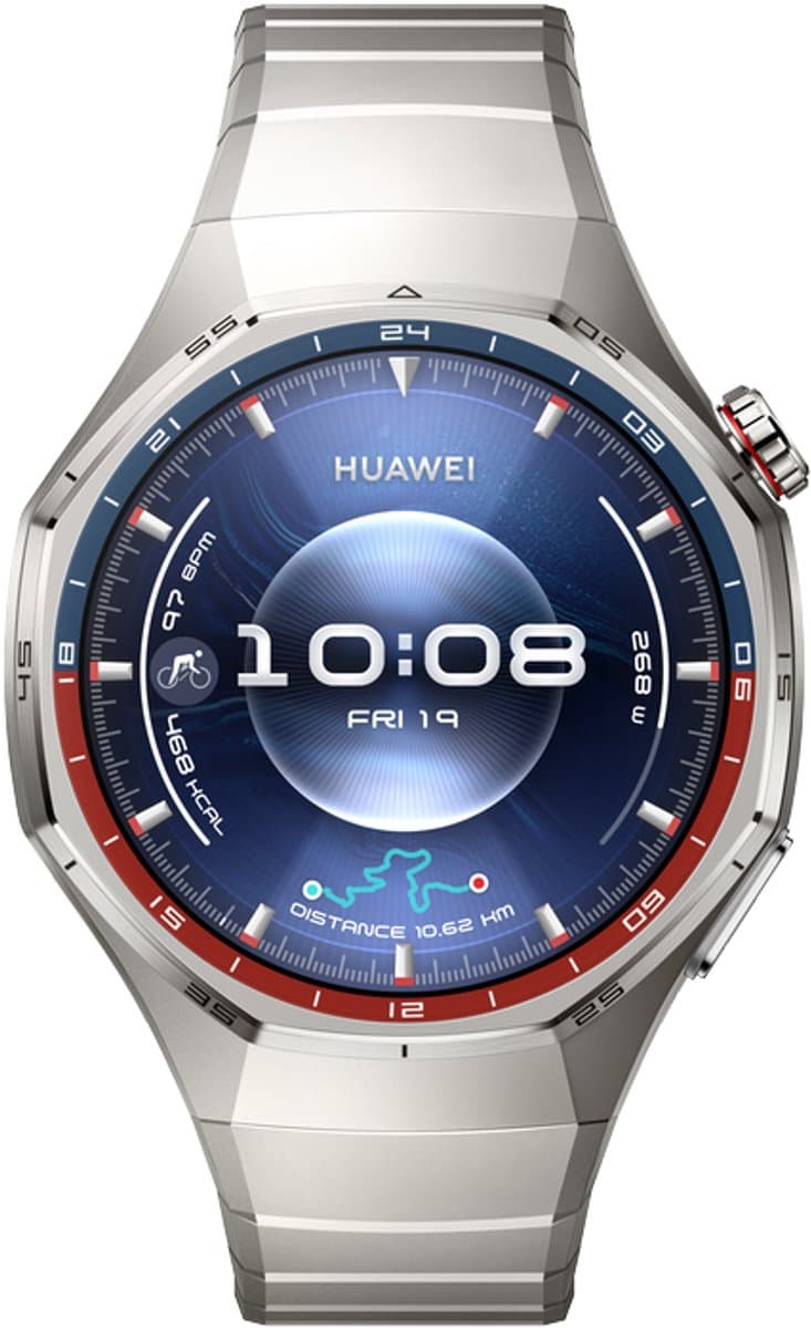Huawei Watch GT 6 Pro 46 mm Zilver/Titanium — afbeelding 1