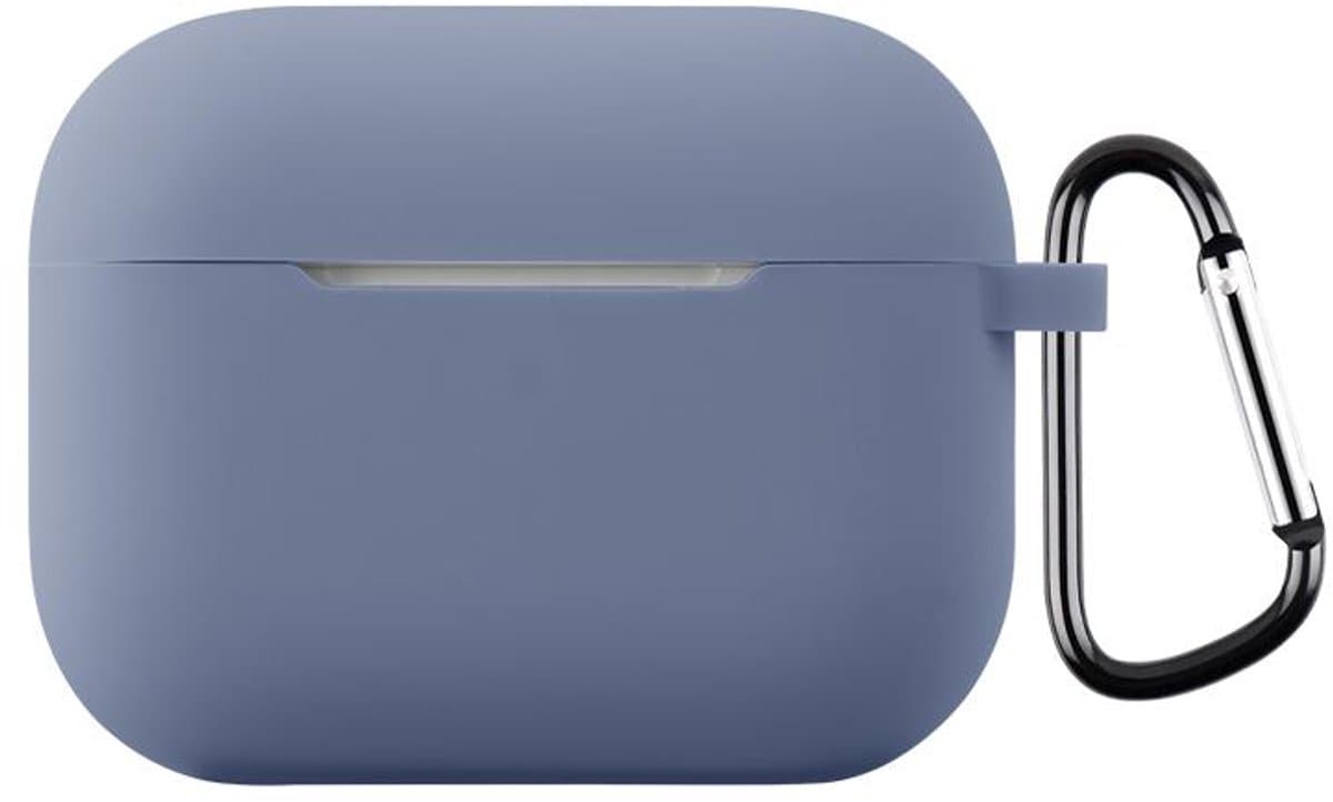 Telestore - hoesje geschikt voor AirPods Pro 3 soft case cover - lavendel grijs / paars - TPU hoesje Beschermhoes - AirPods Pro 3 Cover - AirPods pro 3 hoesje - Geschikt voor Apple AirPods Pro 3 - gel hoesje met sleutelhanger — afbeelding 1