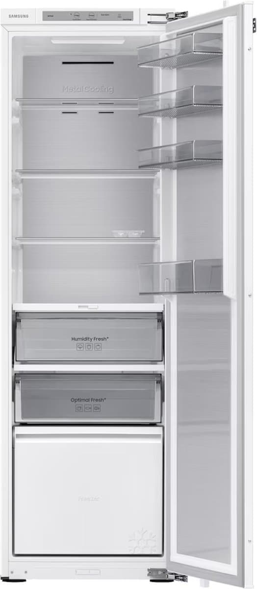SAMSUNG BRD27713EWW -1- Deur inbouwkoelkast met vriezer 178 cm — afbeelding 1
