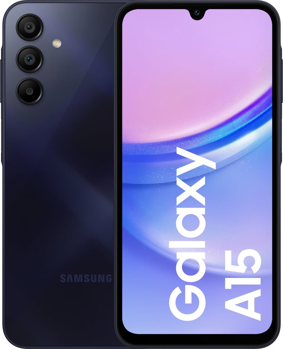 Samsung Galaxy A15 4G - 128GB - Blue black — afbeelding 1