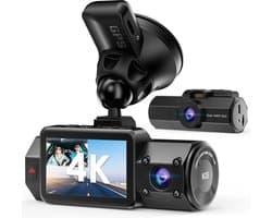 Dashcam - Dashcam Voor Auto - 4K - GPS - Infrared Night Vision