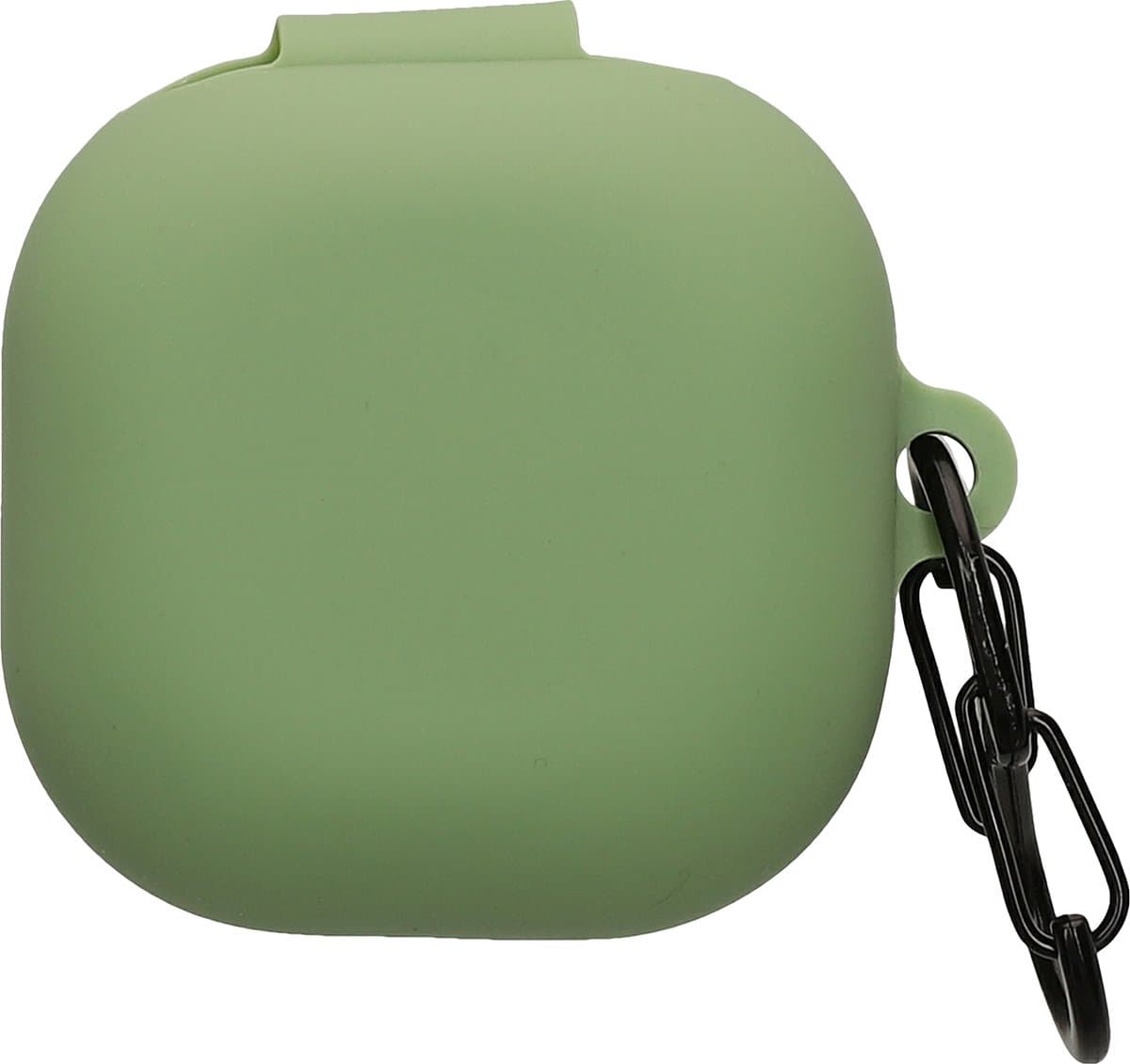 kwmobile cover voor oordopjes case - geschikt voor Samsung Galaxy Buds FE - Trendy beschermhoes draadloze oordopjes in pastelgroen — afbeelding 1