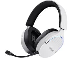 Trust GXT 491W Fayzo - Gaming Headset - Draadloos - 7.1 Surround Sound - Over-ear - Wit