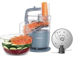 Multipro Keukenmachine - 1.3 Liter Mengkom - Foodprocessor met Mesblad - Hakken/Snijden/Raspen