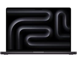 Apple MacBook Pro 2024 16,2'' - M4 Pro, 14 Core CPU, 20 Core GPU, 48GB RAM, 512GB SSD, Qwerty, Space Zwart
