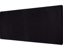 Bureau onderlegger - Muismat XXL - Gaming Muismat - Zwart - 80x40 cm