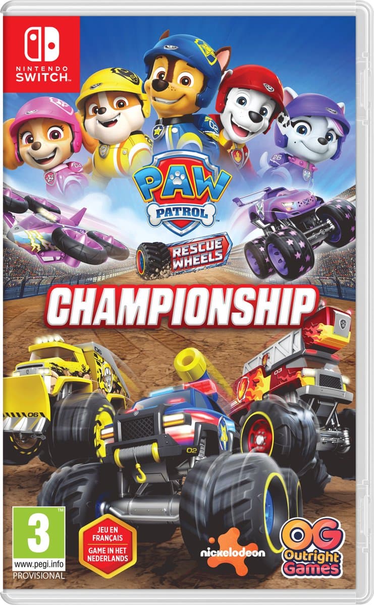 PAW Patrol Rescue Wheels Championship - Nintendo Switch — afbeelding 1