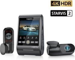 VIOFO A229 Pro 3CH - 4K Dashcam - inclusief CPL filter en interieurcamera - 2023