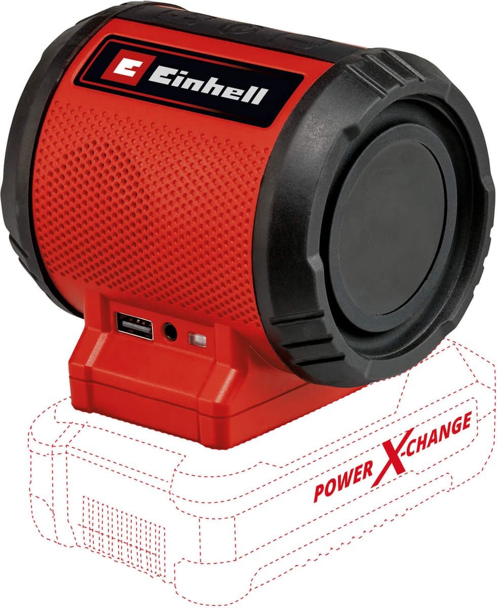 Einhell draadloze luidspreker TC-SR 18 Li BT - Power X-Change, Bluetooth 5.0 — afbeelding 1