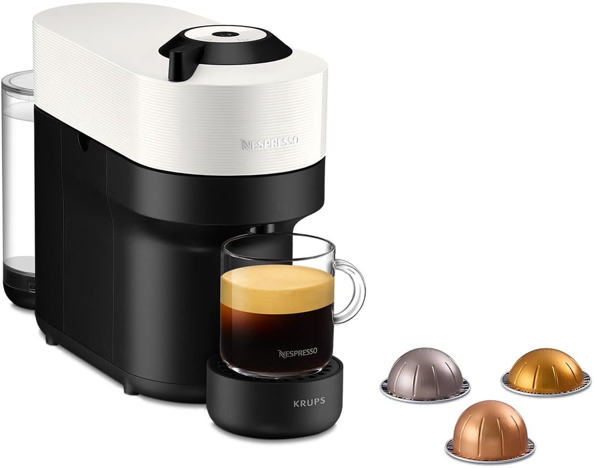 KRUPS Nespresso XN9201 Vertuo Pop Coconut - Capsulemachine - Wit — afbeelding 1