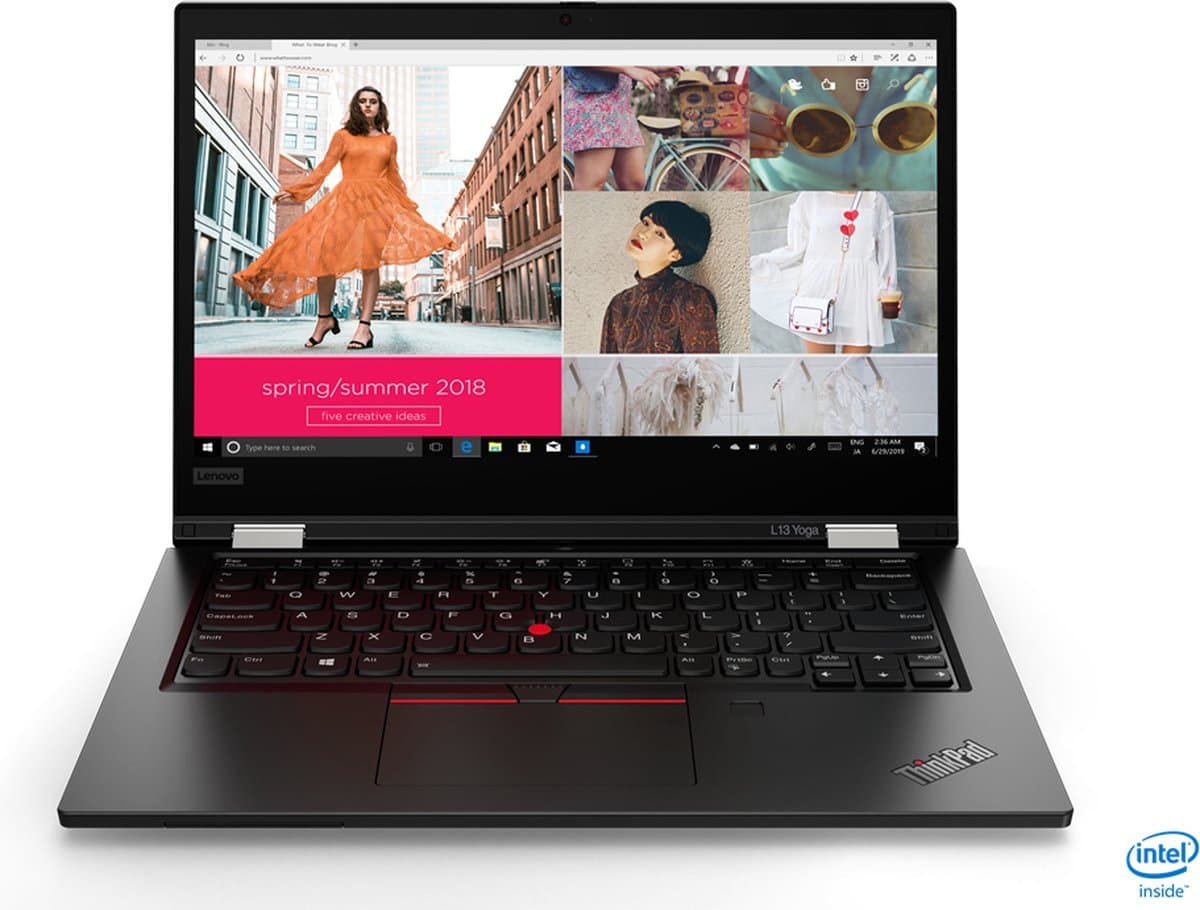 Lenovo ThinkPad L13 Yoga Gen 2 - Laptop - i5-1135G7 - 8 GB RAM - 256 GB SSD - 13.3 Inch Touch — afbeelding 1