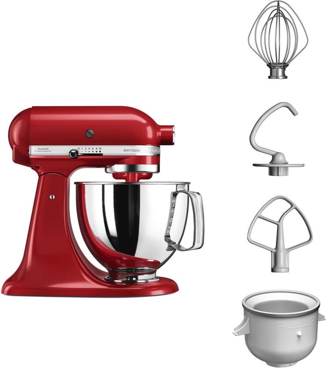 KitchenAid Keukenrobot Bundle Ice Keizerrood — afbeelding 1