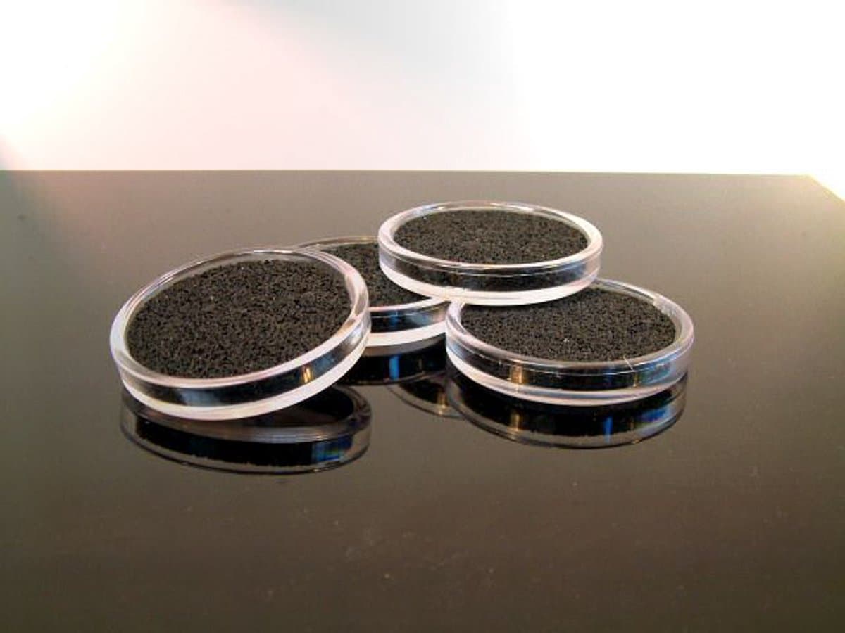 Piano schotel/sokkel transparant isofloor geluidsisolatie 60mm per stuk — afbeelding 1